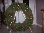 XX Large Wreath 3 1/2 ft. Wide