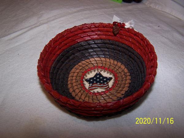 American Pine Needle Basket picture