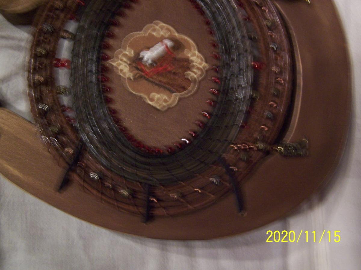 Horse Shoe and Pine Needle Work picture