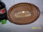 Wheat in a Pine Needle Basket