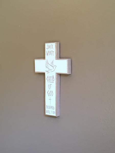 Child Dedication Cross "Child of God" picture