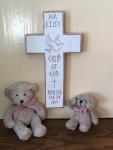 Personalized Baptism Cross "Child of God"