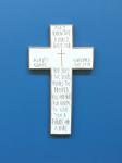 Personalized Confirmation Cross "For I Know the Plans I Have For You"