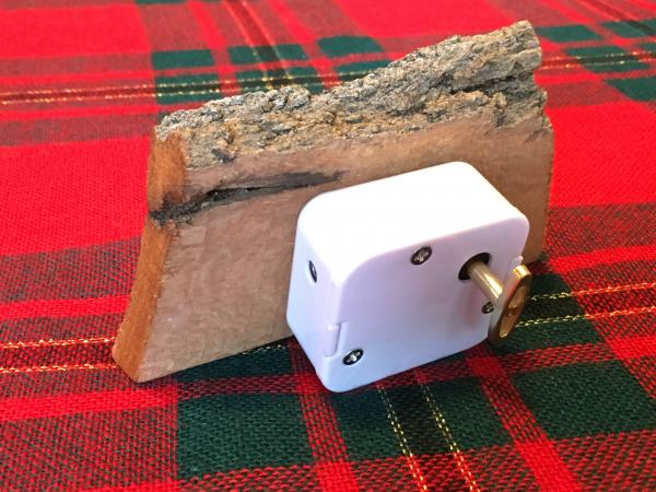 Christmas Nativity Music Box "What Child Is This?" with Natural Stars picture