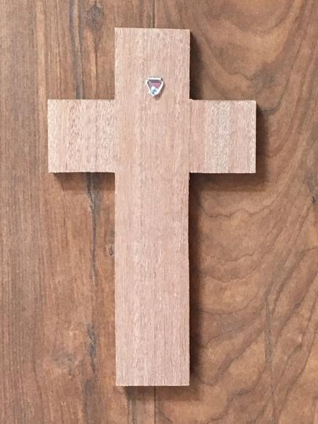 Personalized Wedding Cross "Faith, Hope and Love" picture