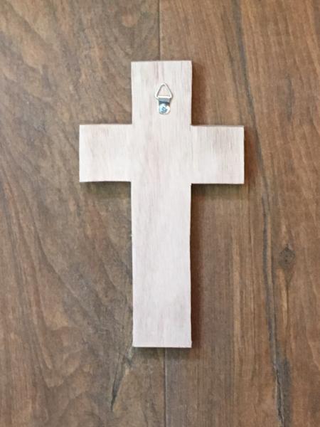 Personalized First Communion Cross "Jesus Loves You!" picture