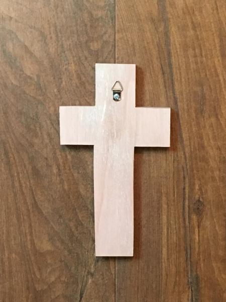 Personalized Cross for Baby "Jesus Loves You!" picture