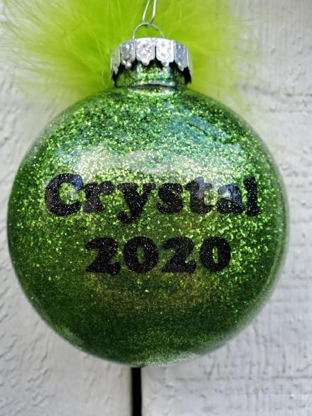 Funny Grinch Handmade Ornament picture