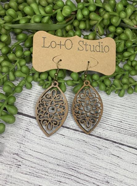 Floral Mandala Earring