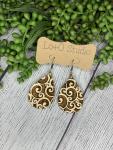 Maple Swirl Earring