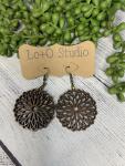 Natural Open Mandala Earring