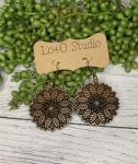 Leaf Mandala Earring