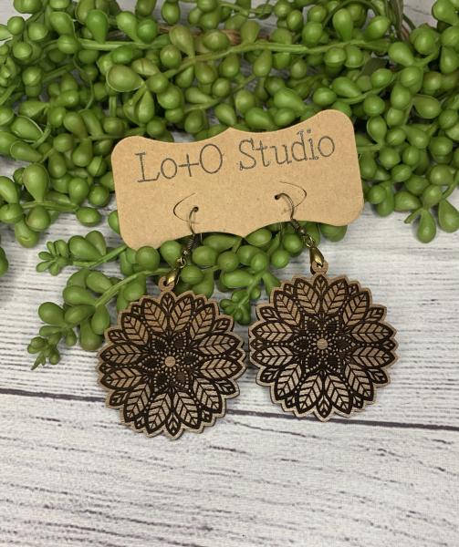 Leaf Mandala Earring picture