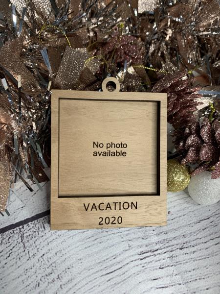 Vacation Polaroid 2020 Ornament picture