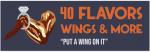 40 Flavor’s Wings & More