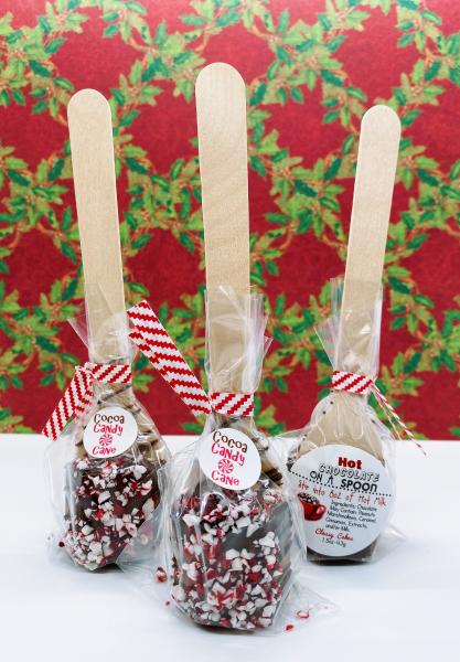 Candy Cane Hot Cocoa Spoon picture