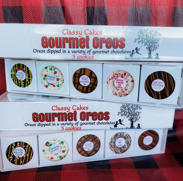 Chocolate Dipped Oreo Gift Box (5 cookies) picture