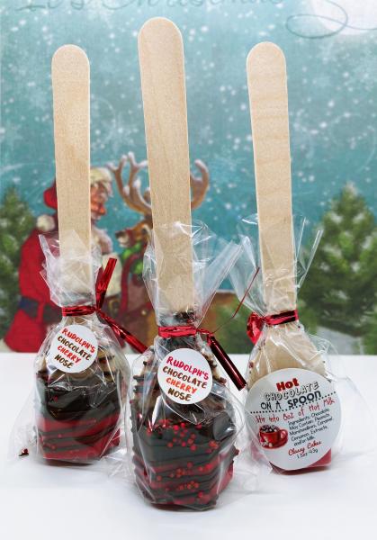 Rudolph’s Chocolate Cherry Hot Cocoa Spoon picture