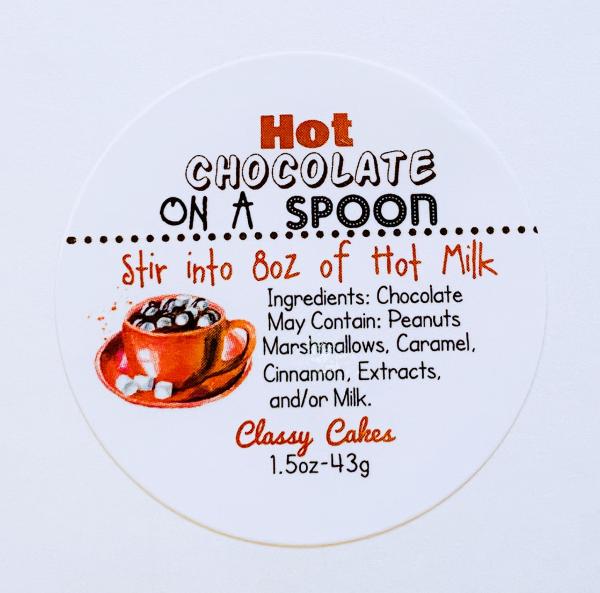 Rudolph’s Chocolate Cherry Hot Cocoa Spoon picture