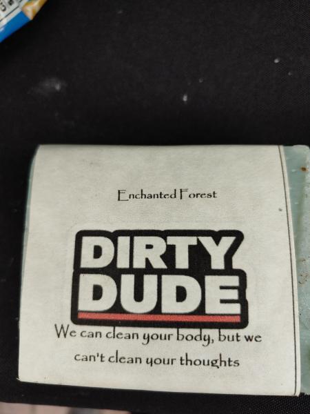 Dirty Dude Soap Bar with salt picture