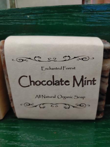 Chocolate Mint Soap bar picture