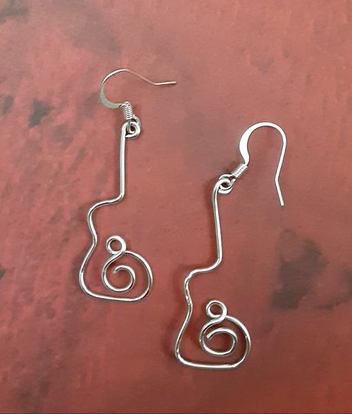 Acoustic Guitar Earrings picture