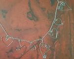 Hearts Wire Necklace