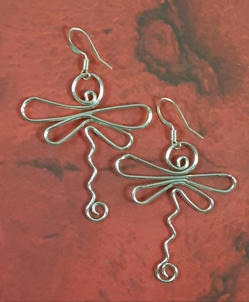 Dragonfly Wire Earrings picture