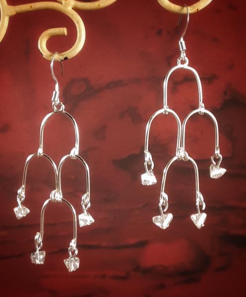 Crystal chandelier Earrings picture