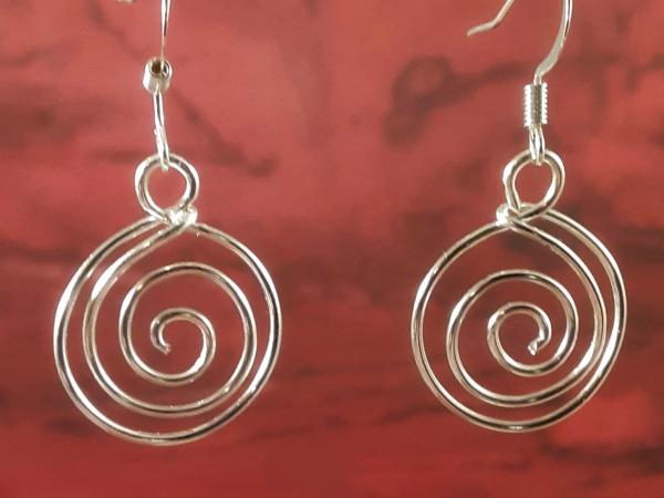 "Concentric" Wire Earrings picture