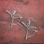 Tiny Dancers Wire Earrings