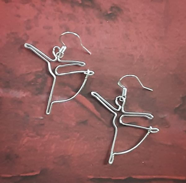Tiny Dancers Wire Earrings