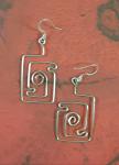 Maze Wire Earrings