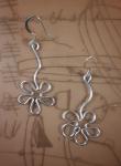 "Flowers" Wire Earrings