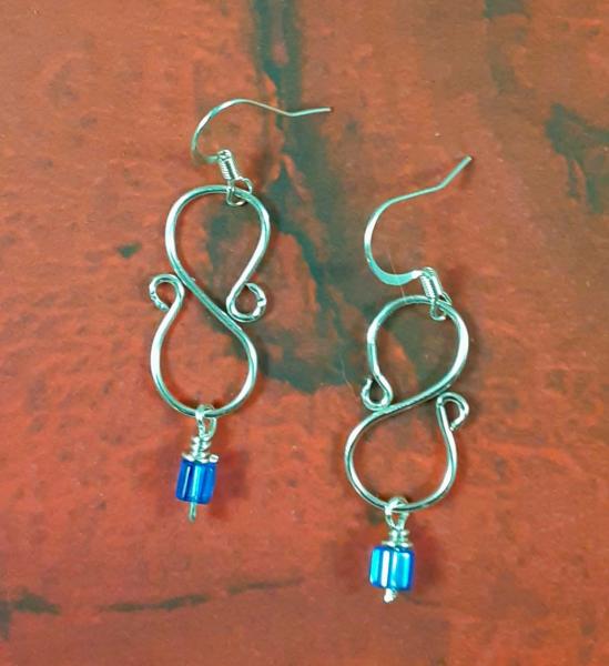 Hourglass Wire Earrings