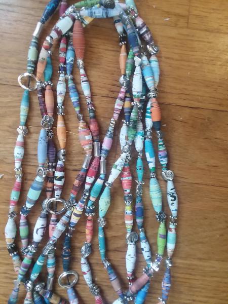 PaperBead "Cone" Necklace