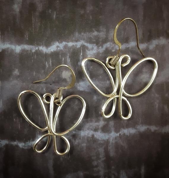 "Butterfly" Wire Earrings picture