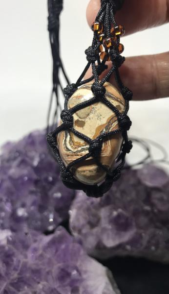 Snake Tumbled Gemstone Pendant picture