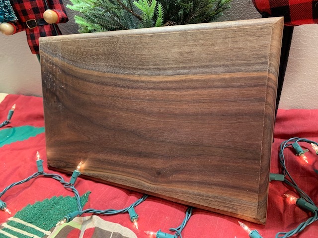 Quilted Walnut Cutting Board picture
