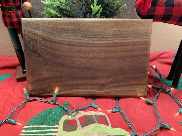 Quilted Walnut Cutting Board picture