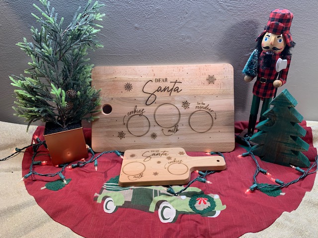 Snacks for Santa Serving Tray picture