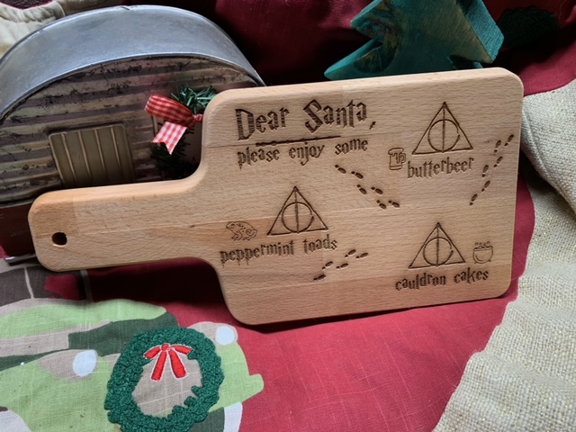 Harry Potter Santa Snack Board