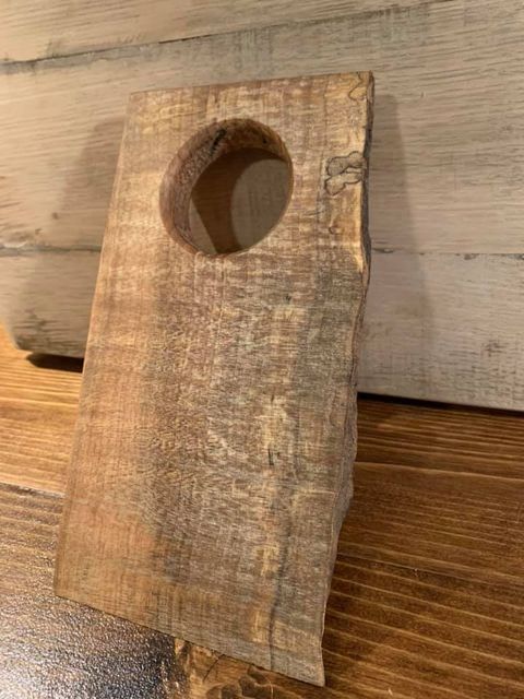 Live Edge Wine Holder picture