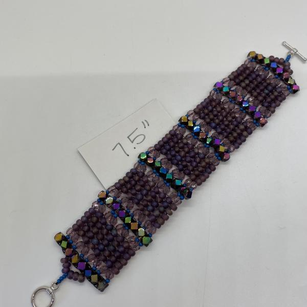Purple Woven Bracelet picture