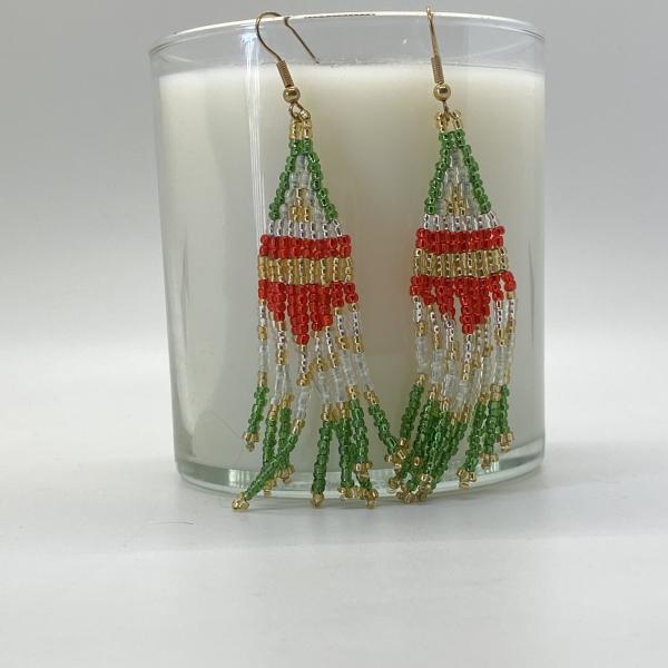 Beaded Dangle Earrings