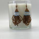 Brown Loop Earrings