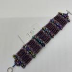 Purple Woven Bracelet