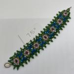Flower Flat Weaved Bracelet