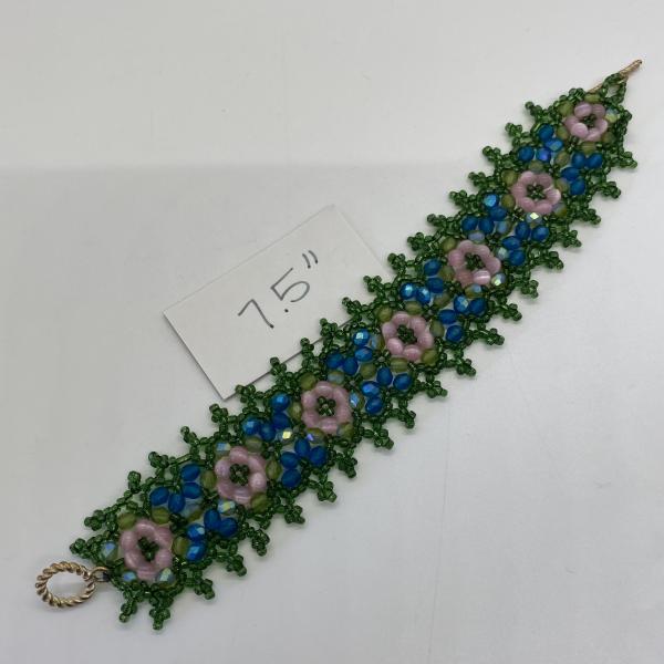 Flower Flat Weaved Bracelet picture