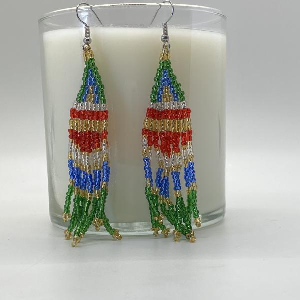 Beaded Dangle Earrings